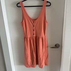 J. Crew Orange Creamsicle Coloured A-line Dress S